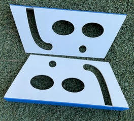 Acc Twb Plastic Side Plate Rh , Lh With Eva